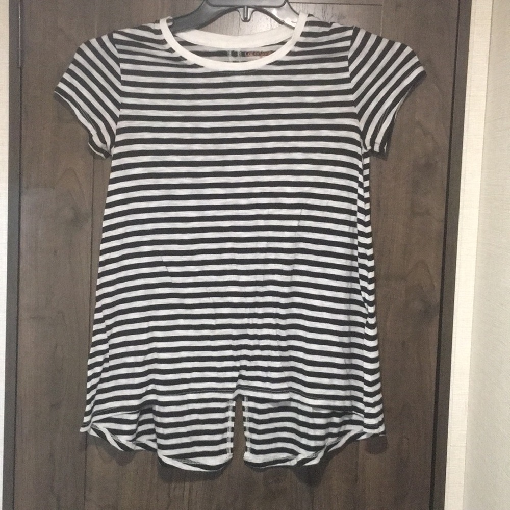 Cat and Jack cute striped shirt